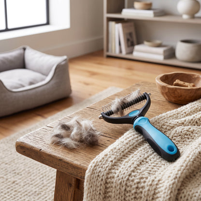 FurEase Grooming Brush for Effortless Undercoat Removal