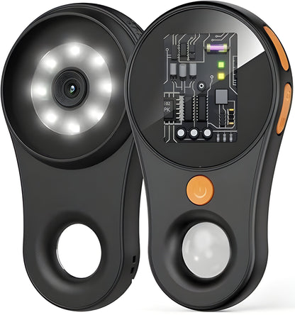 Pocket-Sized Digital Magnifier with 500X Zoom and LED Light