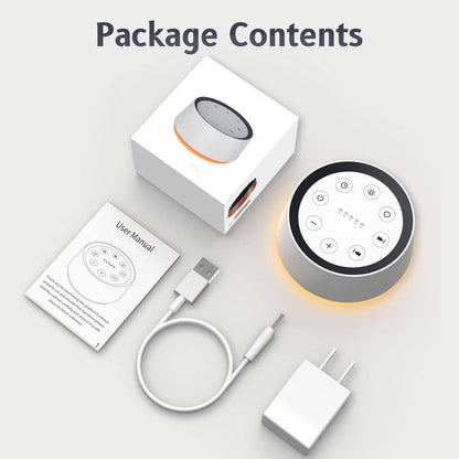 Serenity Sound Oasis: 30 Calming Sound Machine for Restful Sleep