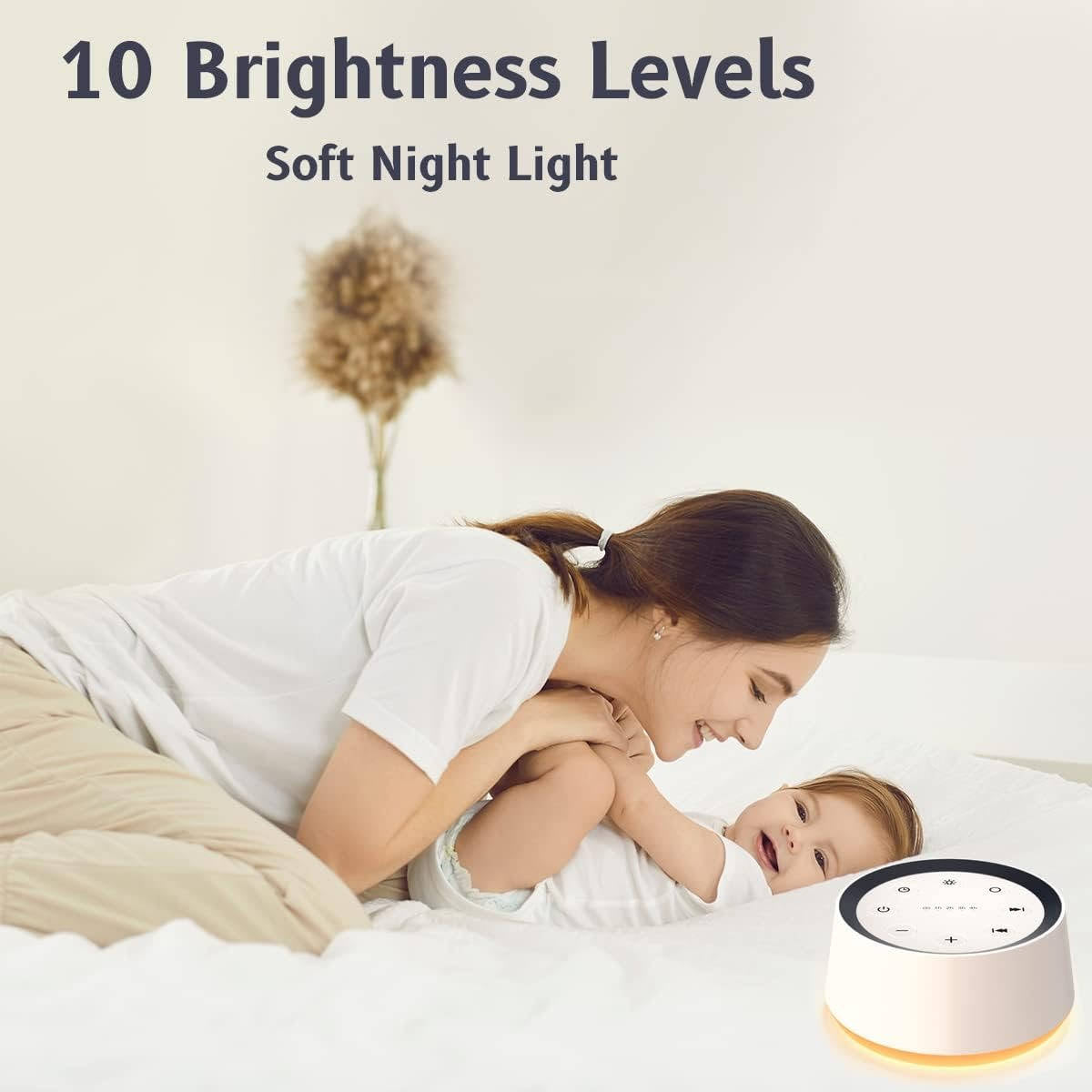 Serenity Sound Oasis: 30 Calming Sound Machine for Restful Sleep