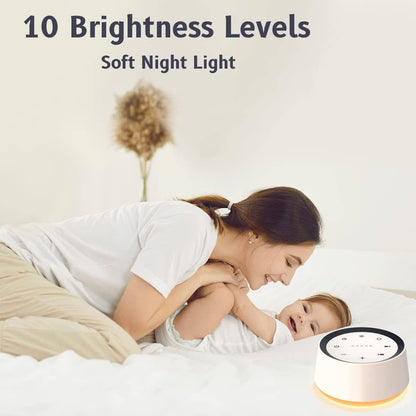 Serenity Sound Oasis: 30 Calming Sound Machine for Restful Sleep