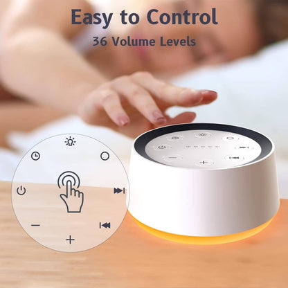 Serenity Sound Oasis: 30 Calming Sound Machine for Restful Sleep