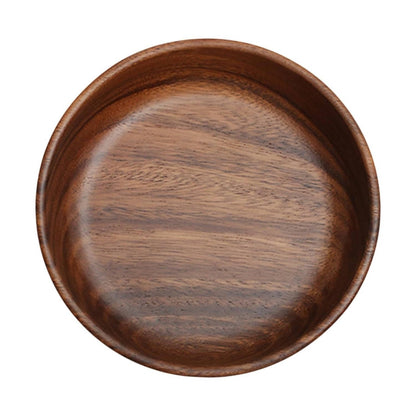 Boat-Shaped Walnut Serving Bowl for Salad, Fruit, and Snacks – 6.3 or 7.9 in