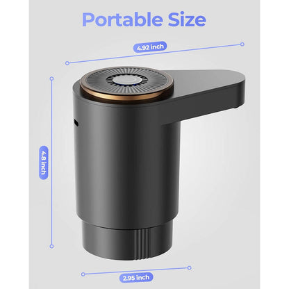 Smart Water Dispenser for 2 to 5 Gallon Bottles, USB C Rechargeable
