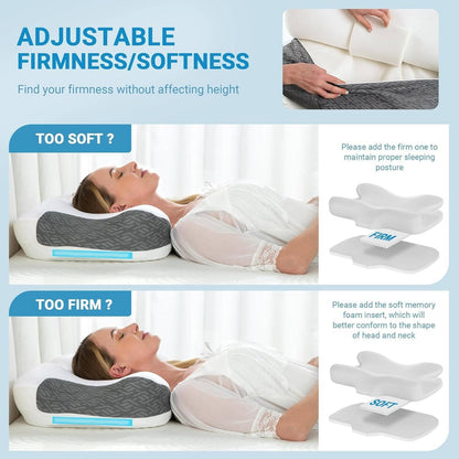 ComfortMax CPAP Pillow for Restful Sleep and Neck Support
