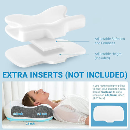 ComfortMax CPAP Pillow for Restful Sleep and Neck Support