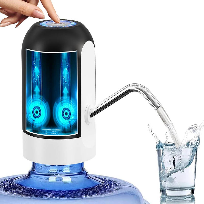 USB Rechargeable Electric Water Dispenser with Auto Shutoff for 3-5 Gallon Bottles