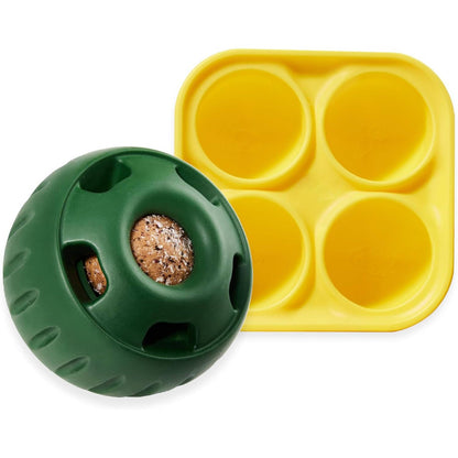 Interactive Treat Dispenser Ball for Engaged Playtime