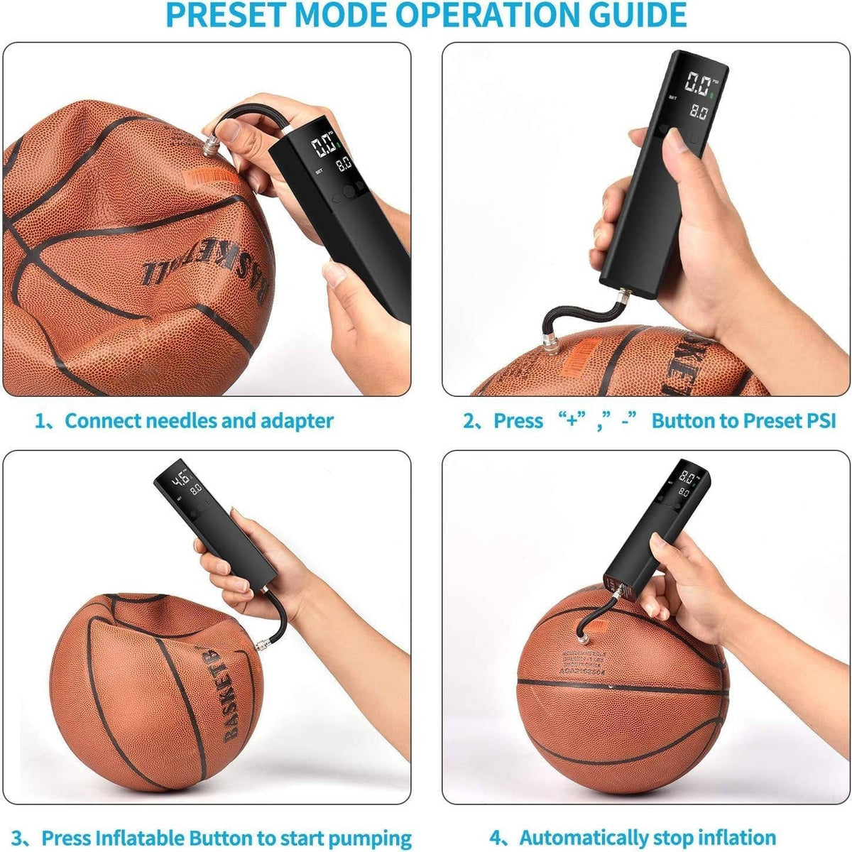 SmartBall Inflator: Effortless Inflation with Precision Control