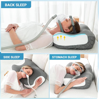 ComfortMax CPAP Pillow for Restful Sleep and Neck Support