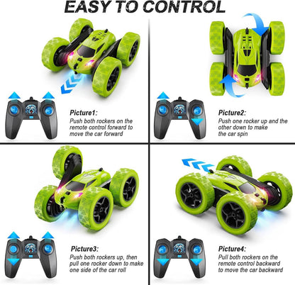Ultimate Stunt Racer for Kids - 4WD 360° Flip Action Car