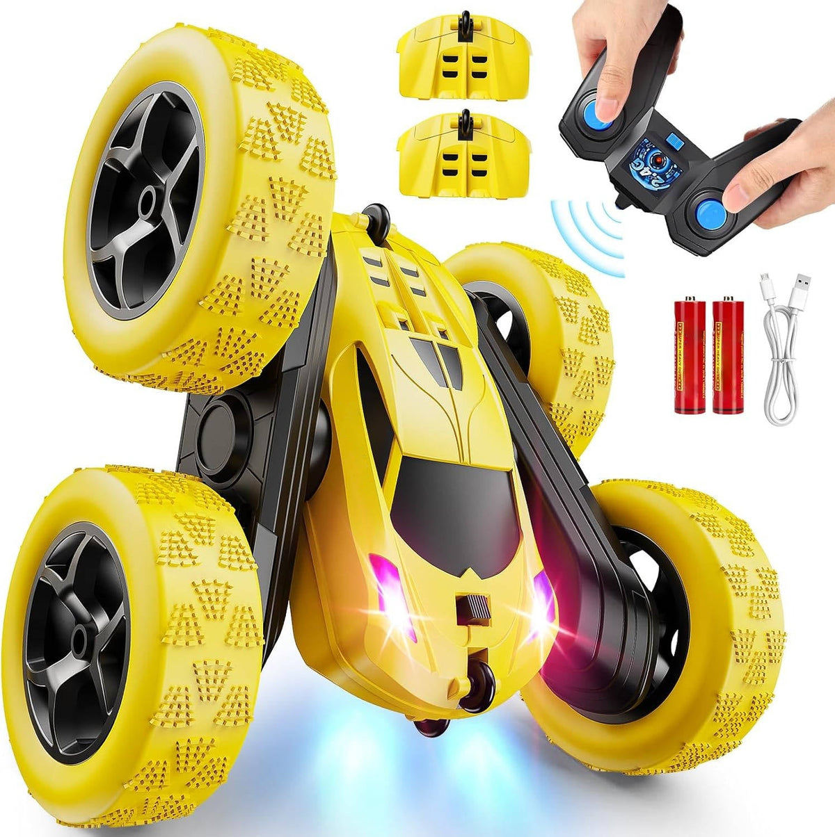 Ultimate Stunt Racer for Kids - 4WD 360° Flip Action Car