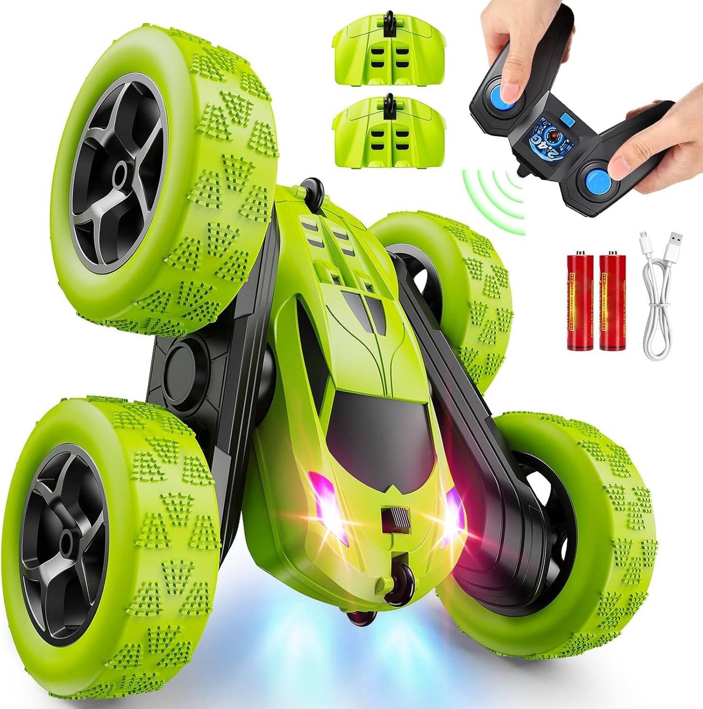Ultimate Stunt Racer for Kids - 4WD 360° Flip Action Car