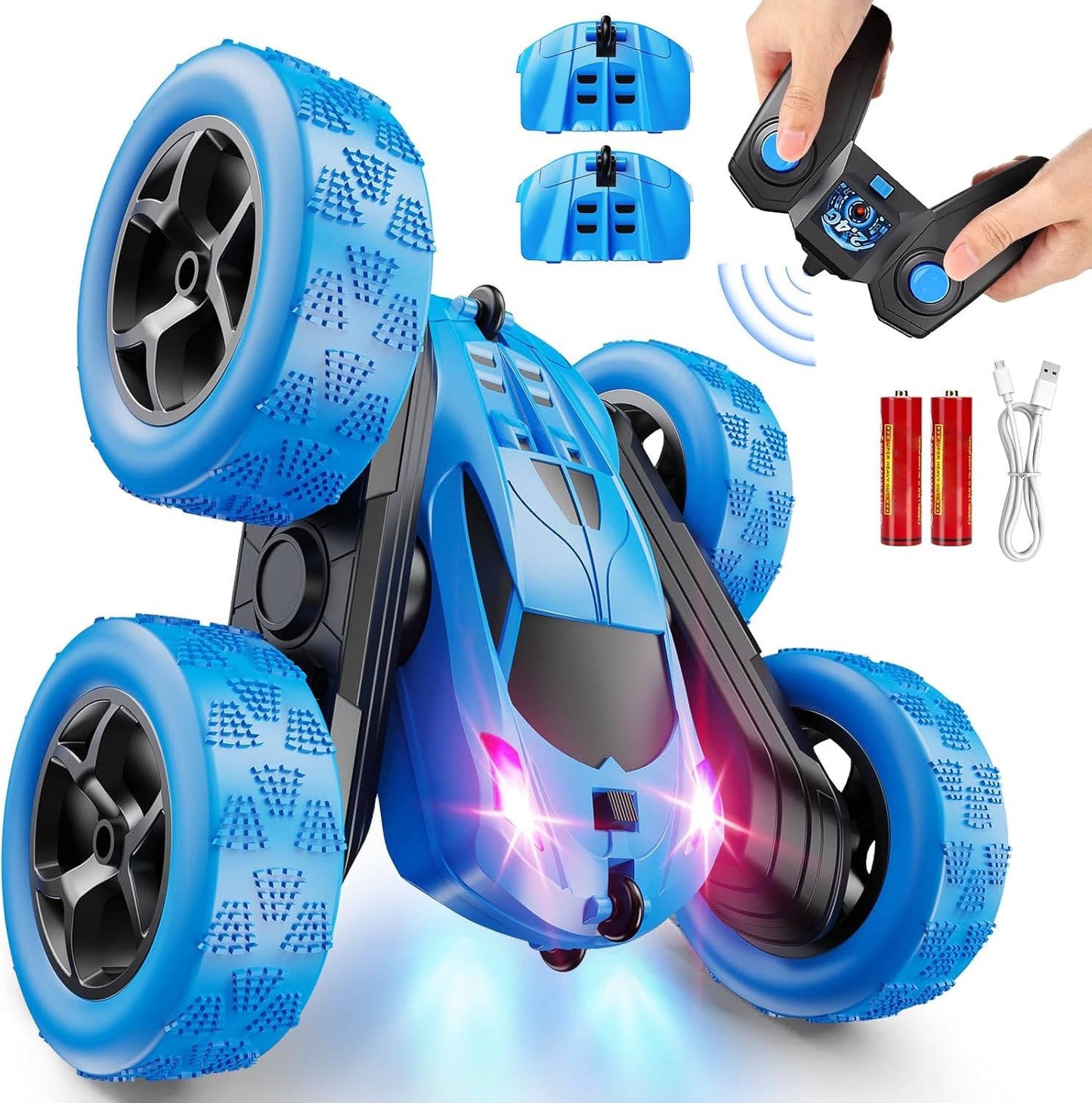 Ultimate Stunt Racer for Kids - 4WD 360° Flip Action Car