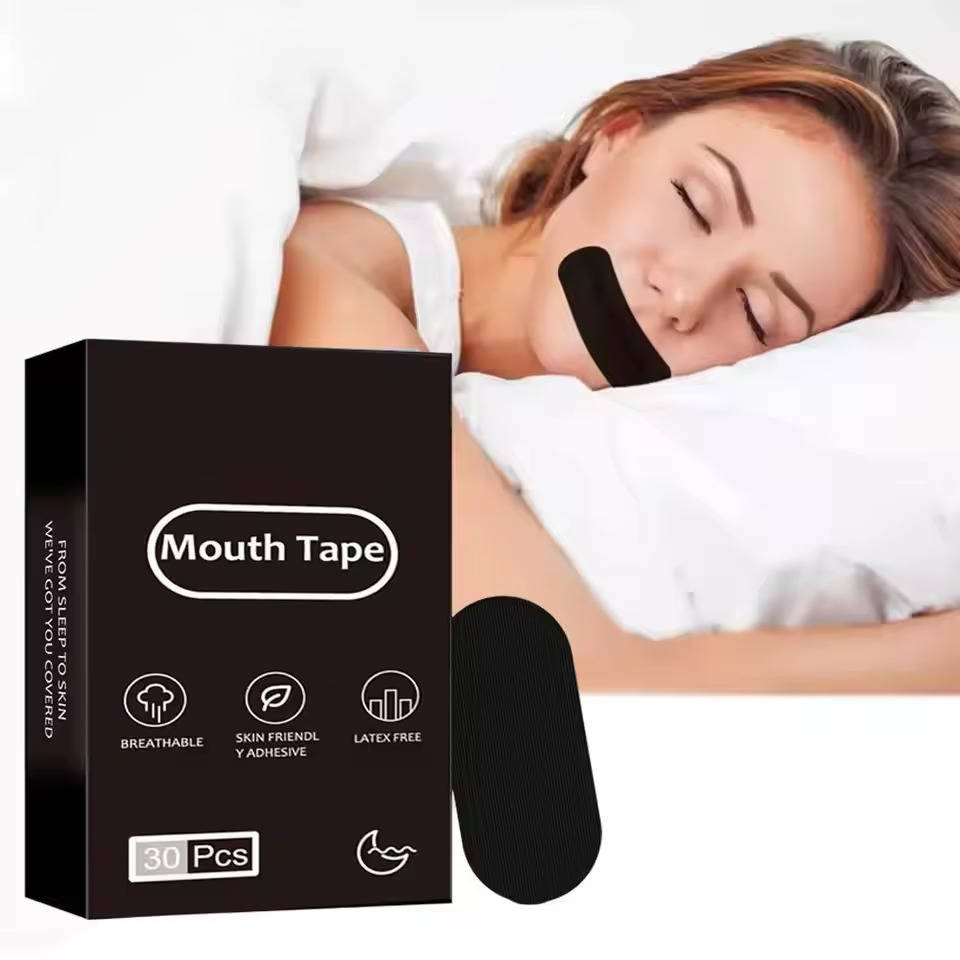 Nasal Breathing Sleep Strips with Natural Bamboo Fiber