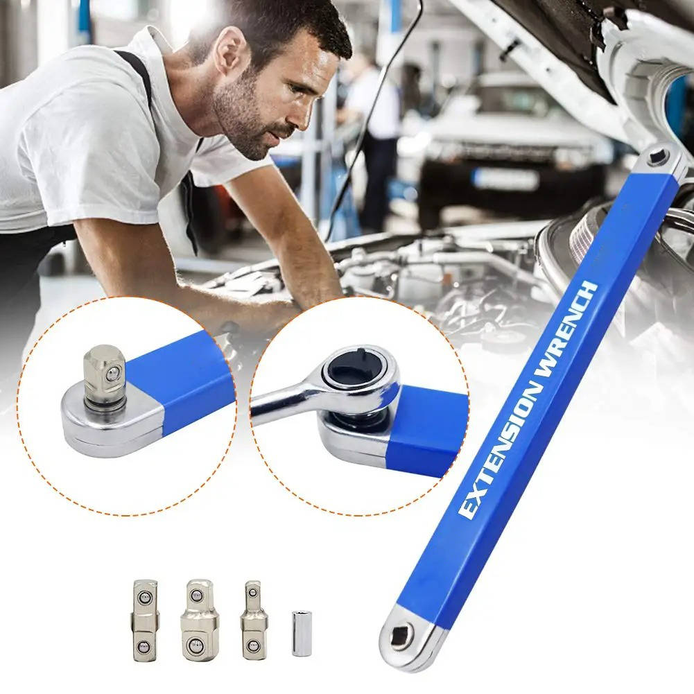 Ultimate Reach Socket Extension Tool with Versatile Adapters