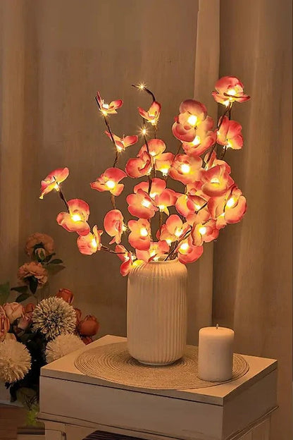 Illuminated Floral Branches with LED Lights
