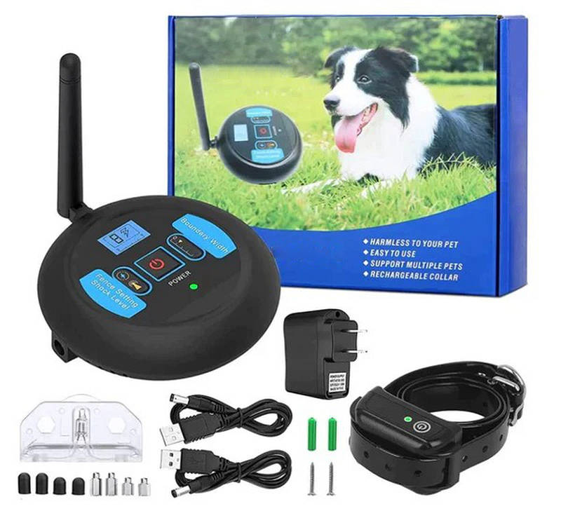 Smart Wireless Dog Boundary System with Remote Control
