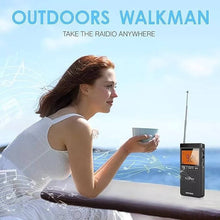 Compact Emergency Radio with Weather Alerts and Dual Alarm
