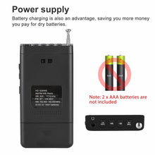Compact Emergency Radio with Weather Alerts and Dual Alarm