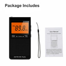Compact Emergency Radio with Weather Alerts and Dual Alarm