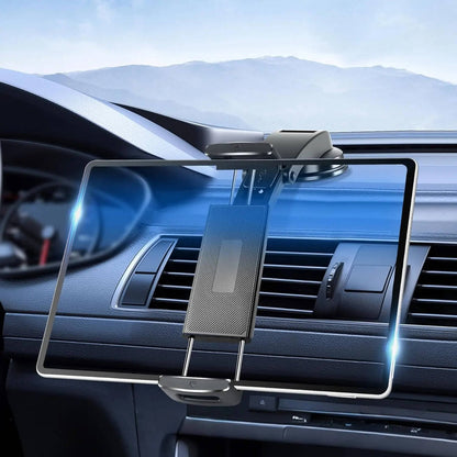 360-Degree Tablet Car Mount with Secure Suction Grip