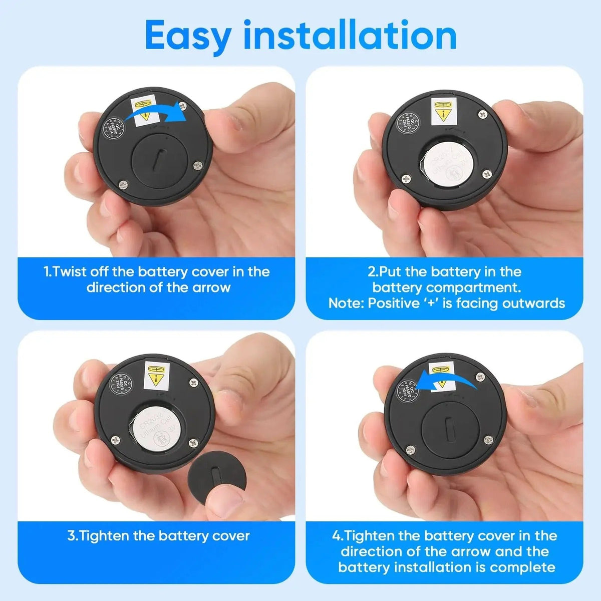 Keyless Fingerprint Lock for Cabinets – No Drill Installation