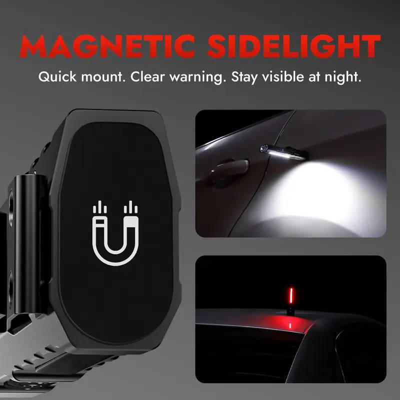 BrightBeam 1500: Versatile LED Flashlight with Magnetic Tail