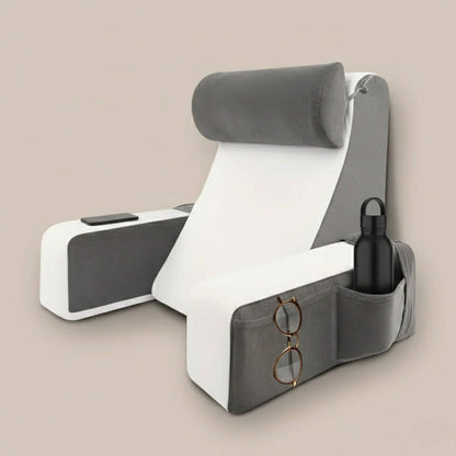 Ultimate Comfort Reading Pillow with Adjustable Arms & Pockets