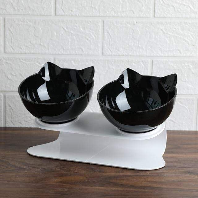 Elevated Cat Feeder for Comfortable Eating and Reduced Vomiting