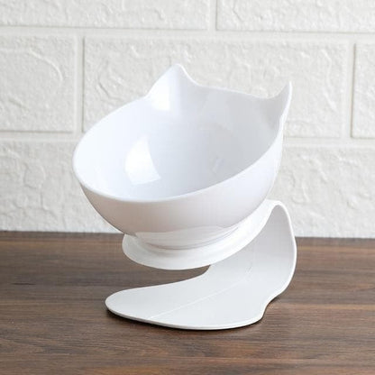 Elevated Cat Feeder for Comfortable Eating and Reduced Vomiting