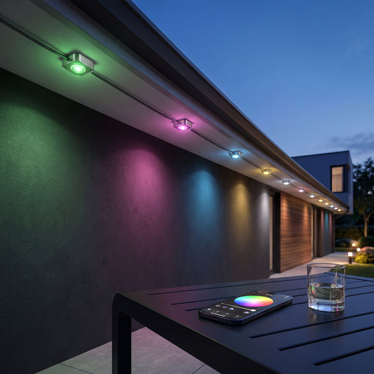 100ft All-Weather Roofline Smart Light Strand with App Control