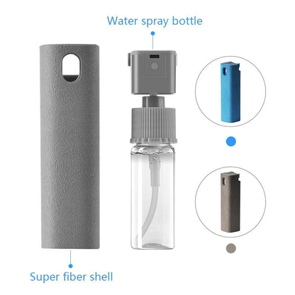 Compact Screen Care Kit with Microfiber Pad & Spray
