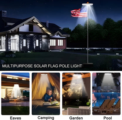 Illuminate Your Flag with Our Solar-Powered Light System