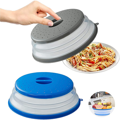 Versatile Silicone Cover for Mess-Free Cooking and Storage