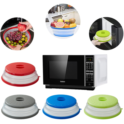 Versatile Silicone Cover for Mess-Free Cooking and Storage