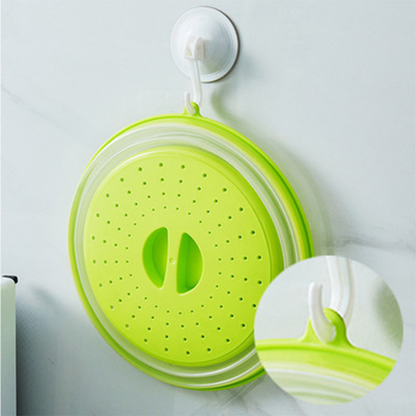 Versatile Silicone Cover for Mess-Free Cooking and Storage