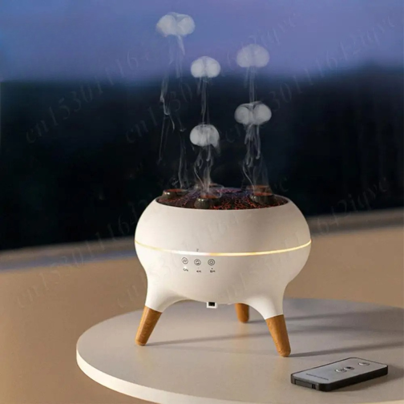 AquaGlow Mist Diffuser with Remote and Color-Changing LED, 250ml
