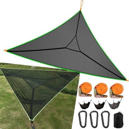 Large Group Camping Hammock with Triple Suspension System