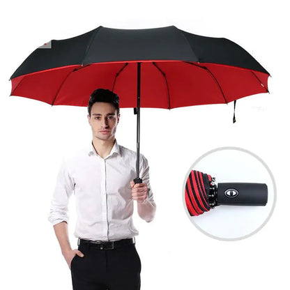 Smart Travel Folding Umbrella with Quick-Open Feature