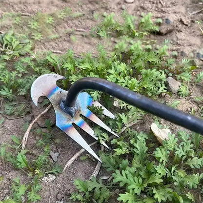Ergonomic Weeding Tool with Comfortable Grip and Precision Claw