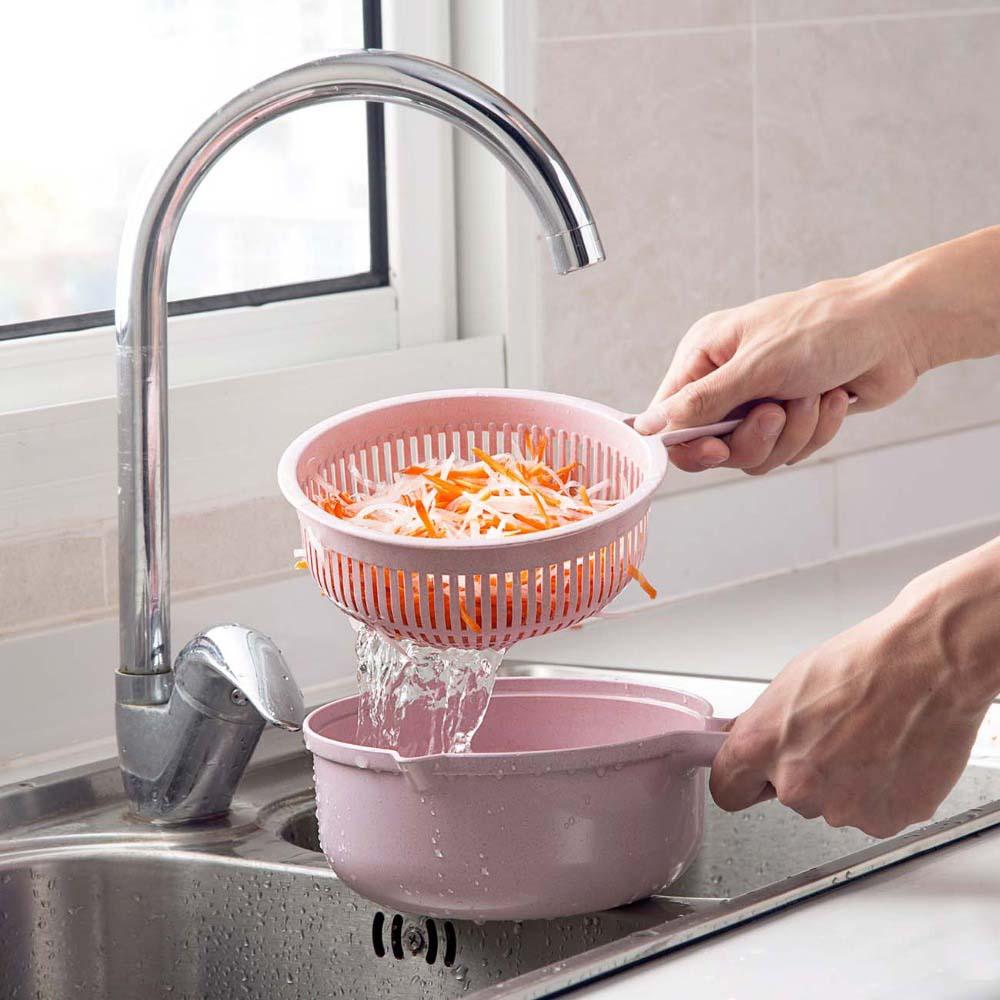 Multi-Function Vegetable Cutter with 4 Blades and Safety Grip