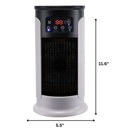 Compact Air Cooler with 6 Speed Options and Oscillation, 300ml Capacity