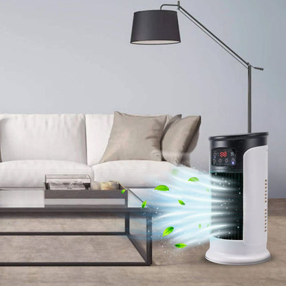 Compact Air Cooler with 6 Speed Options and Oscillation, 300ml Capacity