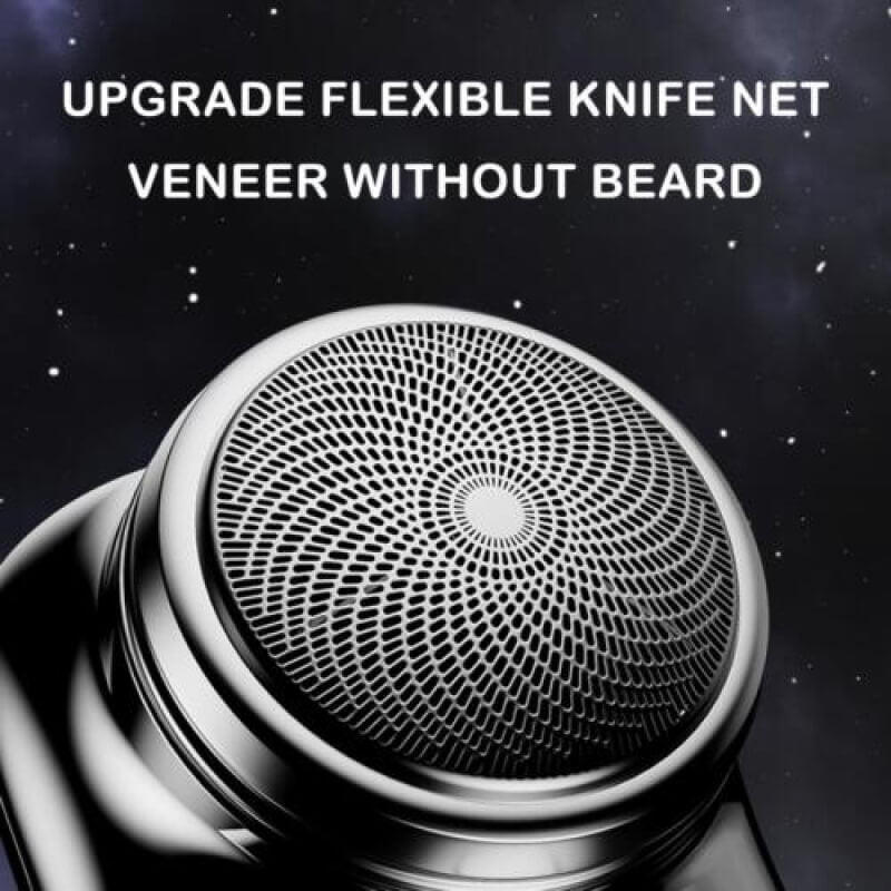 Ultimate Grooming Shaver with 6 Precision Blades & USB Recharge