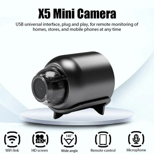 Versatile Wireless Surveillance Camera with Enhanced Night Vision
