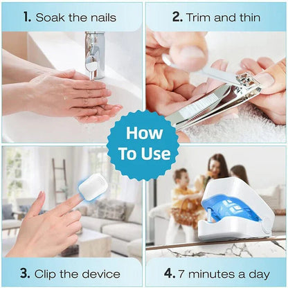 Home Laser Treatment for Nail Fungus with Rechargeable Battery