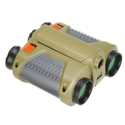 Adventure-Scope Kids' Binoculars with Nightlight & 4x Zoom