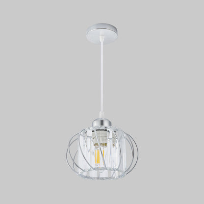 Contemporary Semi-Flush Mount Ceiling Fixture for Living Room, Bedroom, Kitchen