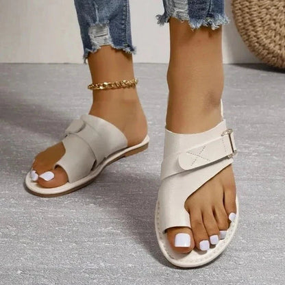Handmade Leather Sandals for Women with Arch Support - Retro Summer Design for Bunions and Wide Feet